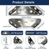 22-Pack 120 Stainless Steel L Bracket with Pieces Self-Tapping Screws, Universal Triangular Support Corner Bracket