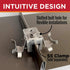 S5-SR-U Heat Cable Clips for Standing Seam Metal Roofs, 10 Pack (Must be Used with S5 Clamps)