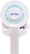 Motex Embossing Label Maker, Old School Labeling Tool for Manual Label Embossing - E-101 (1 Wheel, White)