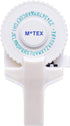 Motex Embossing Label Maker, Old School Labeling Tool for Manual Label Embossing - E-101 (1 Wheel, White)