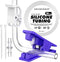 ZHANXUBIO Silicon Tubing,Food Grade Silicon Tubing,aquarium tubing,drip irrigation tubing,High Temp Pure Silicone Hose