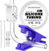 ZHANXUBIO Silicon Tubing,Food Grade Silicon Tubing,aquarium tubing,drip irrigation tubing,High Temp Pure Silicone Hose