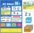 Torlam Alphabet Learning Pocket Chart Alphabet Wall Chart ABC Flash Cards Learning