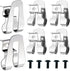 6PCS Belt Clip for Ryobi - Compatible with Ryobi and Ridgid 18 Volt Tools, Stainless Steel Replacement Hook