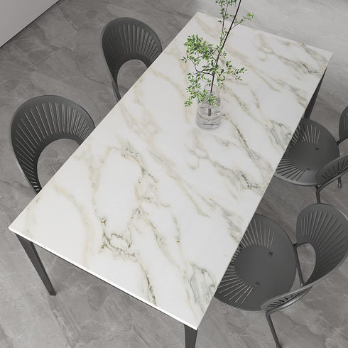 White Marble Peel and Stick Wallpaper Granite Countertop Contact Paper 16" 118", White with Green Textured Self Adhesive Waterproof Glossy Removable PVC for Renter Furniture Cabinet Table by Ekmxmax