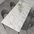 White Marble Peel and Stick Wallpaper Granite Countertop Contact Paper 16" 118", White with Green Textured Self Adhesive Waterproof Glossy Removable PVC for Renter Furniture Cabinet Table by Ekmxmax