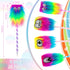 Yexiya 28 Pieces Rainbow Fun Pens for Kids, Fluffy Novelty Pens for Party Favors & School Supplies