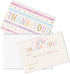 FTRZX Boho Kids Thank You Cards, Rainbow Thank You Card For Baby Shower