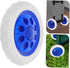 2pcs ARTIBETTER Replacement Wheels for Folding Grocery Shopping Cart Sturdy Plastic Rolling Cart Wheels Compatible