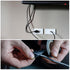 MECCANIXITY 28AWG Electrical Wire, 4 Conductors 32.8Ft Power Cable for LED Strips Lamps Lighting