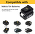 Makita to Dewalt Battery Adapter, Compatible with Makita 18v Lithium Battery, Convert to Dewalt 18v-20v Batteries