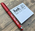 Fresh Outta Fucks Pad and Pen Set, Funny Sticky Notes and Pen, Novelty Gift for Friends, Fun Desk Accessory
