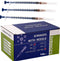100 Pack 1ml Syringes, 26 G Disposable Lab Supplies, Individually Wrapped