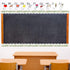 Fancy Land Eucalyptus Die-Cut Border Trim - 36ft Roll, Two-Sided Printed Leaves for Classroom Decor