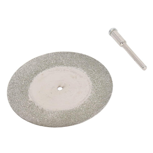 10Pcs Diamond Cutting Wheel Set, Cut Off Wheel Blades for Wood, Metal, Stone with Connecting Rods