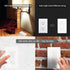 Humpptom Dimmer Wireless Light Switch, Remote Light Switch Compatible with Alexa, Smart Wireless Switch and Receiver