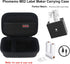 Elonbo Carrying Case for Phomemo M02 Label Maker, Pocket Printer Travel Bag, Bluetooth Inkless Thermal Printer