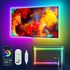 Daymeet LED Lights for TV, 13.1ft RGB Strip Lights for 45-60in TV, Music Sync Backlight, Bluetooth with Remote and APP
