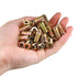 200 Pieces 1/4"-20 Wood Inserts Bolt Furniture Screw in Nut Threaded Fastener Connector for Wood Furniture Assortment