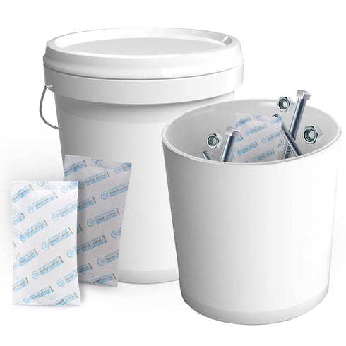 60 Packs 20 Gram Premium Silica Gel Dessicant Packs for Storage, Moisture Absorber Packets, Humidity Packs