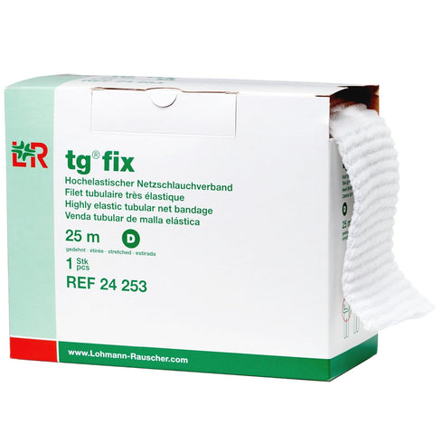 Lohmann & Rauscher tg Fix Net Tubular Bandage, Elastic Net Wound Dressing, Size D