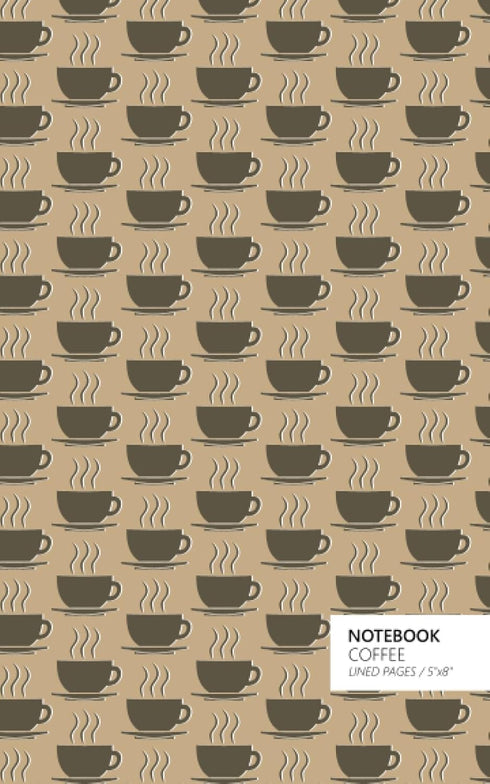 Quick Witted Coconut Coffee Notebook: 5x8 (Latte) for Writing
