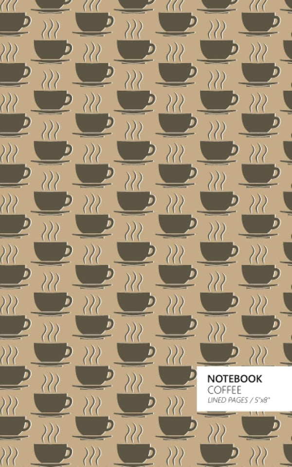 Quick Witted Coconut Coffee Notebook: 5x8 (Latte) for Writing