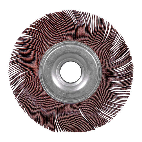 BHA Unmounted Flap Wheel for Bench Grinder, 6" x 1" x 1" (80 Grit)
