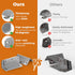 2x4 90 Shelves,Furniture,Fence-15 L Corner Brackets Heavy Duty, Angle Iron with Holes, Galvanized Degree Joist Bracket