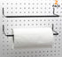 Extendable Paper Towel Holder for Pegboard, Fits Any Standard Pegboard, Organization Accessory Hook for Workshop,
