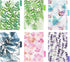 Plastic Binder Index Dividers, 6-Tab, Assorted Designs for Standard A6 Size 6-Ring Planners