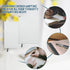 Zonon Sublimation Journal Blank Notebooks, A6 190 Pages Thick Faux Leather for School Office Supplies