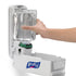 ADX-12 1200 mL ADX-12 (Pack 1) 8820-06 PURELL Push-Style Hand Sanitizer Dispenser, White, for PURELL Sanitizer Refills