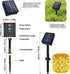 2 Pack 66ft 200LED 8 Solar String Lights Outdoor Waterproof Total Modes Twinkle Lights Solar Fairy Lights for Patio