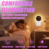 GANTINIR Red Dragon Night Light LED Lamp Round Plug into Wall Nightlight with Dusk to Dawn Sensor Home Hallway Stairway