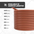 18/3 10 18 3 10 (3 THE CIMPLE CO Thermostat Wire FT - Insulated Solid Copper Wiring for HVAC, Furnaces, Video