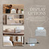 Countertop Hiranos Bazaar Hand Towel Box Cover Elegant PU Leather Holder Dispenser, for Kleenex Disposable Paper