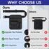 LEFORZ Pack Server Waist Money Pouch Bag Restaurant Utility Tool Belt Apron with Adjustable Belt for Waiter Waitress