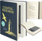 Large Decorative Book Safe with Combination Lock, 10.82"7.67"1.77" Hidden Storage Diversion Box