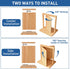 360 TamBee Door Pivot Hinges Heavy Duty Hinges for Wood Doors Degree Shaft Stainless Steel Pivot Hinge System