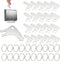 ISTOOLCO 20 PCS Paper Towel Dispenser Key, with 20 Metal Rings Suitable Key