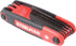 Steelman Portable Folding Hex Key Wrench Multi-Tool, Standard (SAE), Set Includes 9 Sizes with Rubberized Grip