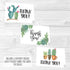 Hadley Designs 24 Cactus Thank You Cards with Envelopes, Bulk Housewarming, Wedding, Kids, Baby Shower, Graduation Notes