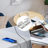 Generic Cord Clips - Clear Adhesive Wire Holder Organizer | Cord Holders | Home Wall Nightstand Table Bedside Bedroom