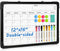 Whiteboard Calendar, 16" x 12" Double-Sided Magnetic Dry Erase Board for Wall, Kitchen, Planning, Memo