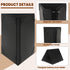 12 Pack 4x6 Inch, 3-Sided Table Tent Triangle Menu Holders PU Leather Menu Covers for Restaurant, Bar, Cafe, Wedding