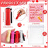 24 Sets VIHOSE Valentine's Day Christian Gifts Mini Flashlights Bulk with Christian Bible Verse Cards Colorful Aluminum