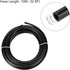 uxcell Pneumatic 8mm OD Polyurethane PU Air Hose Tubing Kit 10 Meters Black with 10 Pcs Push to Connect Fittings