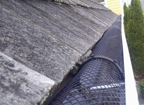 Rocky Mountain Goods 6 Gutter Guard Mesh - 20 Foot Leaf Guard for Easy Custom Lengths