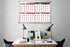 MasterVision Interchangeable Magnetic Board Accessories - Months of Year, Black/White, 2" x 1", 12 Pieces